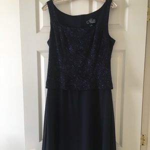 Size 10 Alex evenings 2 piece dress and jacket set